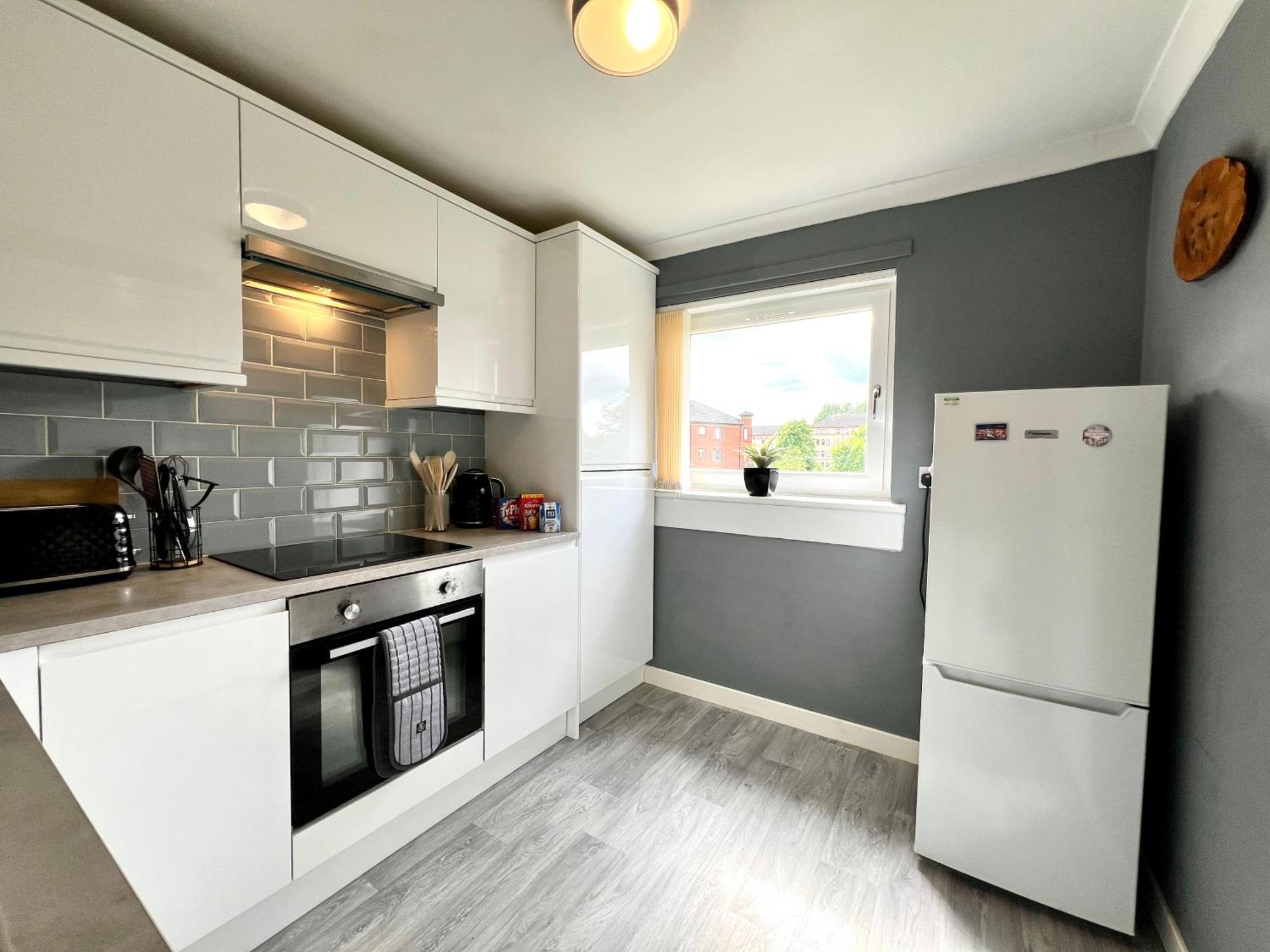 Spacious 2 Bed-Flat In Glasgow City - Free Parking Eksteriør billede